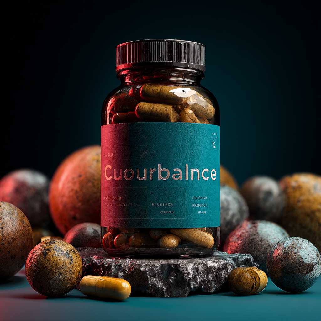 CuourBalance - Integratore naturale per la pressione sanguigna, confezione da 40 capsule vegetali